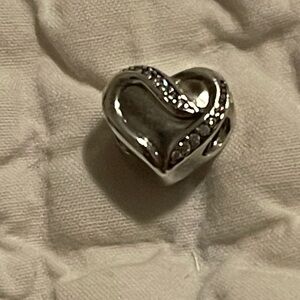 “RETIRED” Authentic Pandora Ribbon of Love charm